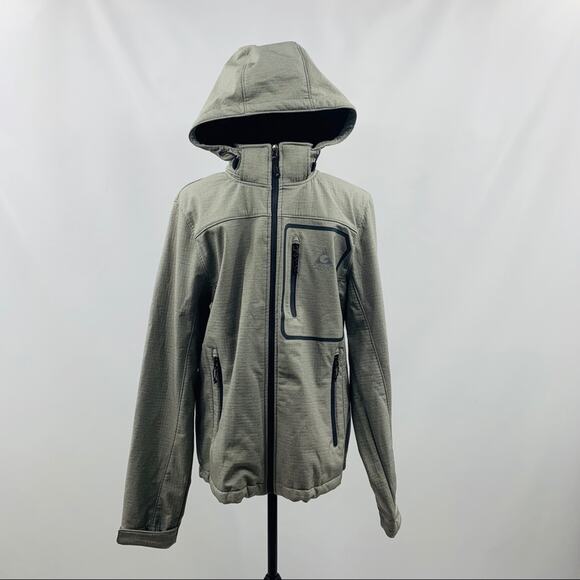 Gerry Weber Light Gray Jacket with Removable Hood - Picture 4 of 8